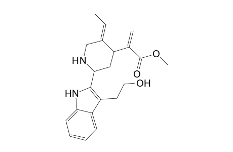 4-Piperidineacetic acid, 5-ethylidene-2-[3-(2-hydroxyethyl)-1H-indol-2-yl]-.alpha.-methylene-, methyl ester, [2S-(2.alpha.,4.alpha.,5E)]-