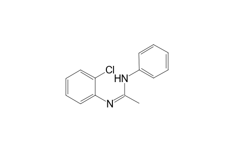 N'-(2-Chlorophenyl)-N-phenylacetimidamide
