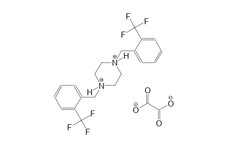 1,4-bis[2-(trifluoromethyl)benzyl]piperazinediium oxalate