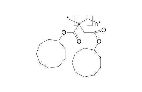 Poly(dicyclononyl itaconate)