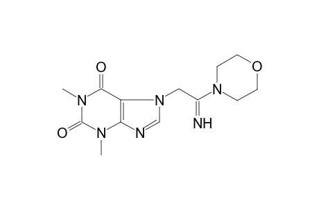 7-(2-Imino-2-morpholin-4-yl-ethyl)-1,3-dimethyl-3,7-dihydro-purine-2,6-dione
