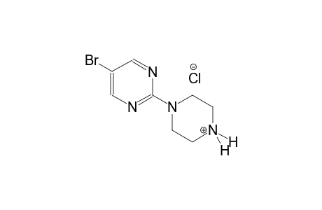 piperazinium, 1-(5-bromo-2-pyrimidinyl)-, chloride