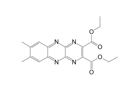 Pyrazino[2,3-b]quinoxaline-2,3-dicarboxylic acid, 7,8-dimethyl-, diethyl ester