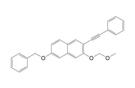 6-(Benzyloxy)-3-(methoxymethoxy)-2-(phenylethynyl)naphthalene