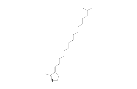 LANOPYLIN-A1;(3E)-ISOHEXADECYLMETHYLIDENE-2-METHYL-1-PYRROLINE