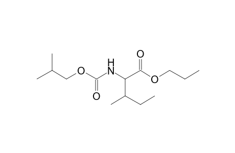 l-Isoleucine, N-isobutoxycarbonyl-, propyl ester