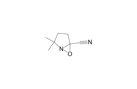6-Oxa-1-azabicyclo[3.1.0]hexane-5-carbonitrile, 2,2-dimethyl-