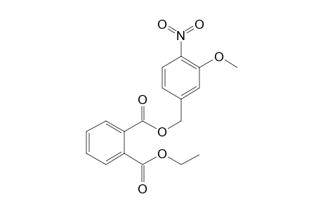 Phthalic acid, ethyl 3-methoxy-4-nitrobenzyl ester