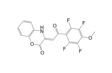 2H-1,4-benzoxazin-2-one, 3,4-dihydro-3-[2-oxo-2-(2,3,5,6-tetrafluoro-4-methoxyphenyl)ethylidene]-, (3Z)-