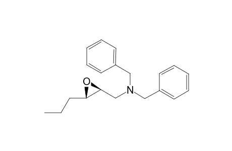 dibenzyl-[[(2S,3S)-3-propyloxiran-2-yl]methyl]amine