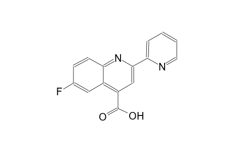 6-fluoro-2-(2-pyridinyl)-4-quinolinecarboxylic acid