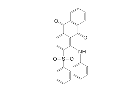 1-Anilino-2-phenylsulphonylanthraquinone