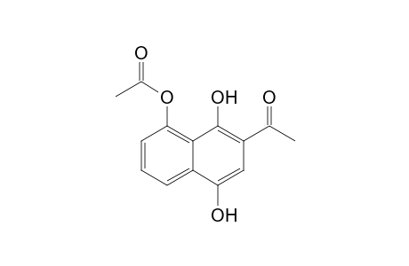 (7-acetyl-5,8-dihydroxynaphthalen-1-yl) acetate