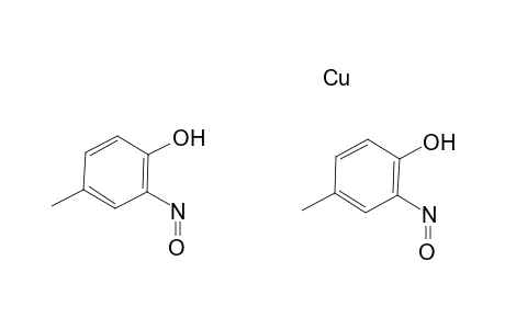 Copper, bis(4-methyl-2-nitrosophenolato-N2,O1)-