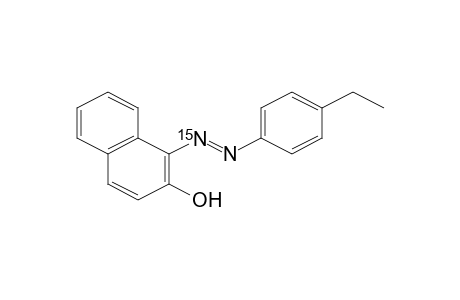 1-[(E)-(4-Ethylphenyl)diazenyl]-2-naphthol