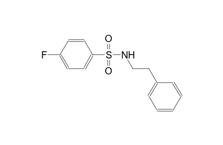 4-fluoro-N-(2-phenylethyl)benzenesulfonamide
