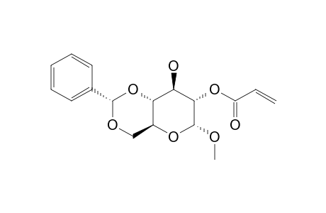 METHYL-4,6-O-BENZYLIDENE-2-O-ACRYLOYL-ALPHA-D-GLUCOPYRANOSIDE