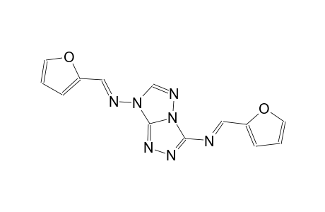 7H-[1,2,4]triazolo[4,3-b][1,2,4]triazole-3,7-diamine, N~3~,N~7~-bis[(E)-2-furanylmethylidene]-