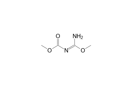 Carbamic acid, (aminomethoxymethylene)-, methyl ester