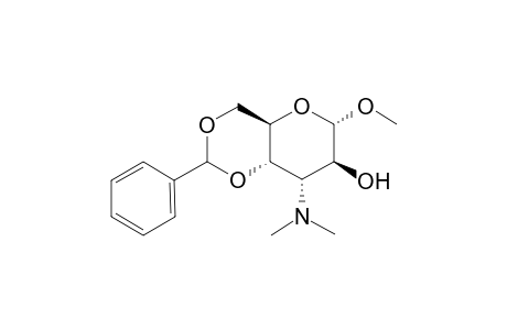 (4As,6R,7R,8R,8ar)-pyrano[3,2-d]-1,3-dioxin-7-ol, hexahydro-6-methoxy-8-dimethylamino-2-phenyl-