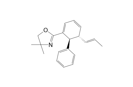 trans-4,5-Dihydro-4,4-dimethyl-2-[6-phenyl-5-(2-propenyl)-1,3-cyclohexadien-1-yl)oxazole