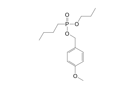 Butylphosphonic acid, 4-methoxybenzyl propyl ester