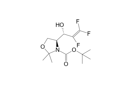 (4S)-2,2-dimethyl-4-[(1S)-2,3,3-trifluoro-1-hydroxy-allyl]oxazolidine-3-carboxylic acid tert-butyl ester