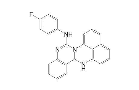 6-(4'-Fluorophenyl)amino-14,14a-dihydroquinazolino[3,4-a]pyrimidine