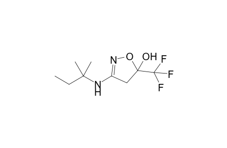 3-(1,1-dimethylpropylamino)-5-(trifluoromethyl)-4H-isoxazol-5-ol