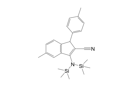 3-[Bis(trimethylsilyl)amino]-5-methyl-1-p-tolyl-1H-indene-2-carbonitrile