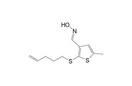 2-(4'-Pentenyl)-3-(hydroxyimino)-5-methylthiophene