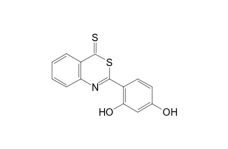 2-(2,4-Dihydroxyphenyl)-4H-3,1-benzothiazine-4-thione