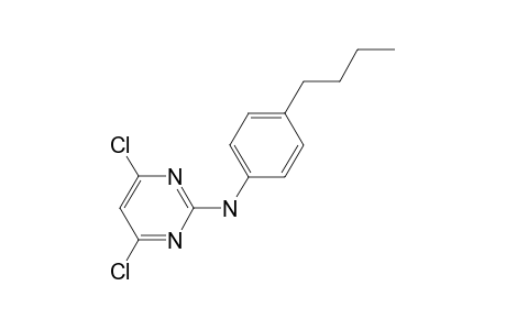 (4-butylphenyl)-(4,6-dichloropyrimidin-2-yl)amine