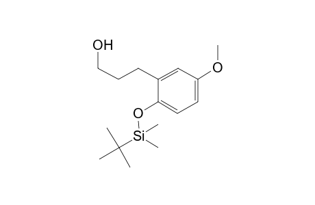 3-(2-(tert-Butyldimethylsiloxy)-5-methoxyphenyl]propanol