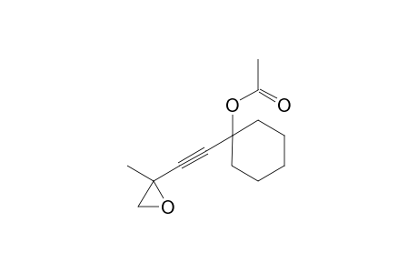 1-(3,4-Epoxy-3-methylbut-1-ynyl)cyclohex-1-yl acetate