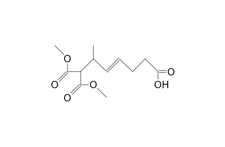 1,1-Dicarbomethoxy-6-carboxy-2-methyl-3-hexene