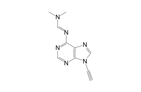 N'-(9-ethynyl-6-purinyl)-N,N-dimethylmethanimidamide