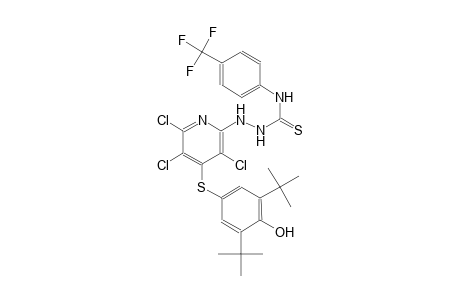pyridine, 4-[[3,5-bis(1,1-dimethylethyl)-4-hydroxyphenyl]thio]-2,3,5-trichloro-6-[2-[[[4-(trifluoromethyl)phenyl]amino]carbonothioyl]hydrazino]-