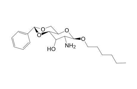 2-.beta.-Hexyloxy-3-amino-4-hydroxy-6-phenyl-1,5,7-trioxabicyclo[4.4.0]decane