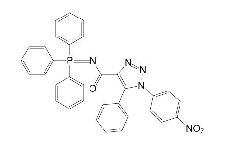1-(p-nitrophenyl)-5-phenyl-N-(triphenylphosphoranylidene)-1H-1,2,3-triazole-4-carboxamide