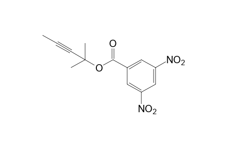 2-methyl-3-pentyn-2-ol,3,5-dinitrobenzoate