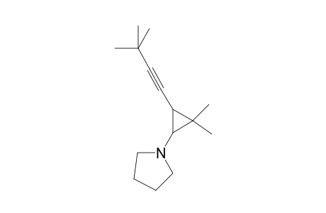 1-[3-(3,3-Dimethyl-but-1-ynyl)-2,2-dimethyl-cyclopropyl]-pyrrolidine
