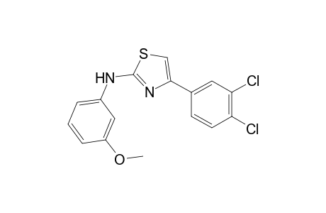 4-(3,4-Dichlorophenyl)-N-(3-methoxyphenyl)-1,3-thiazol-2-amine