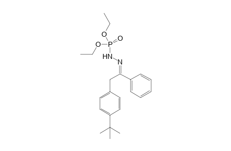 Diethyl (2-(2-(4-(tert-butyl)phenyl)-1-phenylethylidene)hydrazinyl)phosphonate