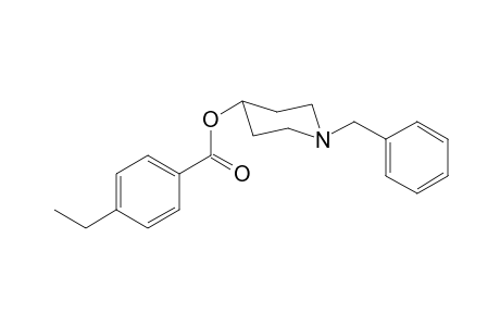 1-Benzylpiperidin-4-yl-4-ethyl benzoate