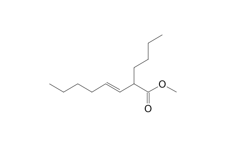Methyl (E)-2-butyl-3-octenoate