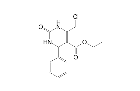 5-pyrimidinecarboxylic acid, 6-(chloromethyl)-1,2,3,4-tetrahydro-2-oxo-4-phenyl-, ethyl ester