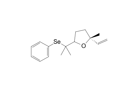 2-Methyl-5-(2-phenylselenoprop-2-yl)-2-vinyltetrahydrofuran
