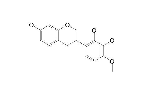 ARIZONICANOL-A;7,2',3'-TRIHYDROXY-4'-METHOXYISOFLAVAN