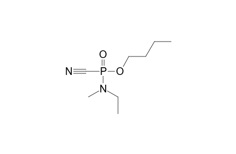 O-butyl N-ethyl N-methyl phosphoramidocyanidate